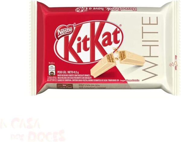 Chocolate Kit Kat Branco 41,5gr C/24un - Nestlé - Image 4