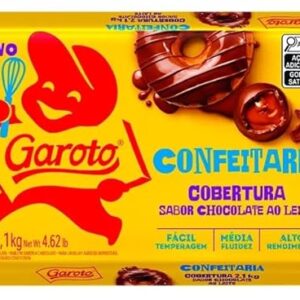 Cobertura sabor chocolate ao leite Garoto® Confeitaria 2,1kg