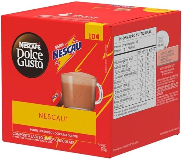 Nescafe Dolce Gusto, Nescau, 10 Cápsulas - Image 3