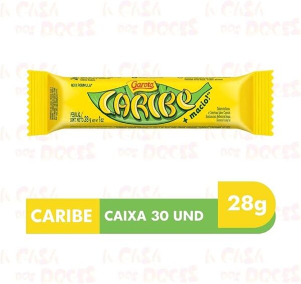 Pack Chocolate Garoto Caribe com 30 unidades de 28g cada - Image 2