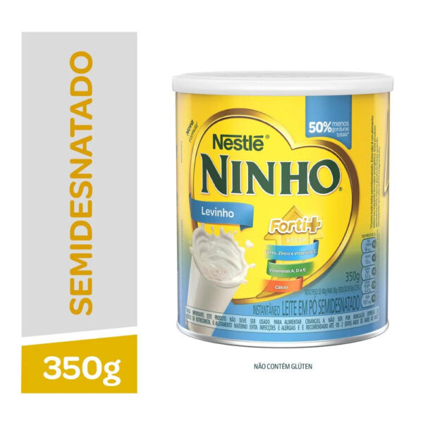 Ninho Levinho Semidesnatado Forti+ Lata 350g - Image 2