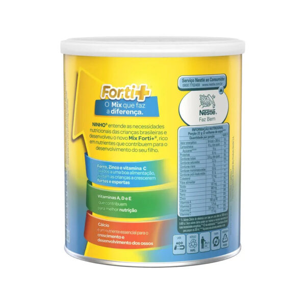 Ninho Levinho Semidesnatado Forti+ Lata 350g - Image 3