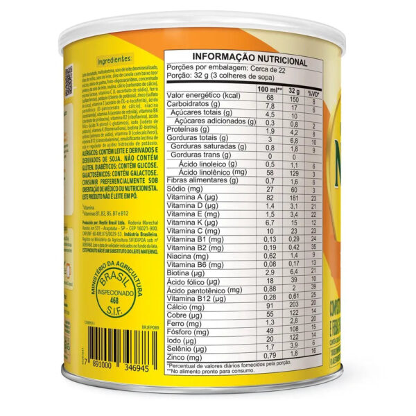NINHO Fases 3+ Anos Zero Lactose 700g - Image 4