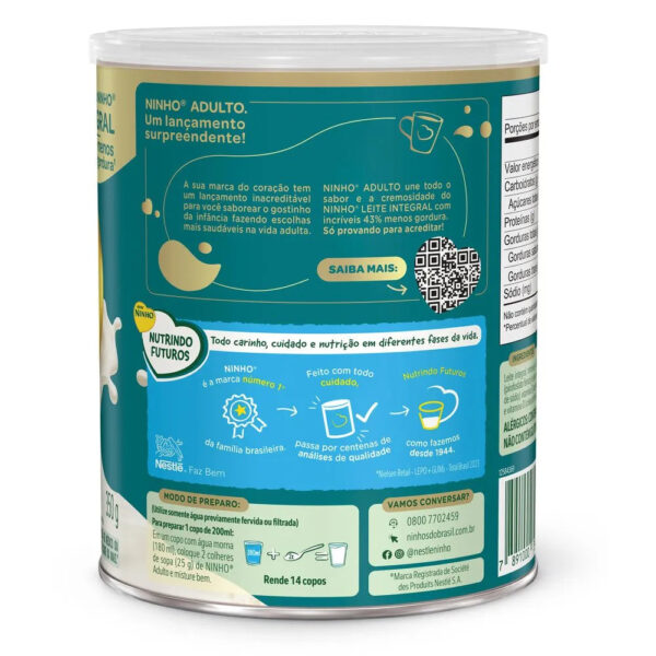Ninho Adulto Lata 350g - Image 3