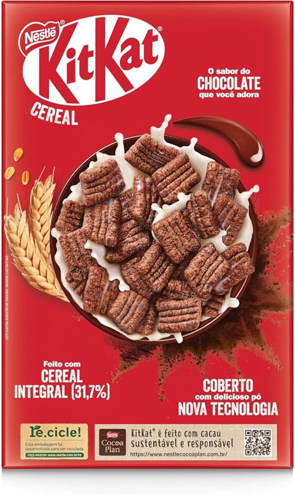 Cereal Matinal Chocolate Kitkat Caixa 210g - Image 3