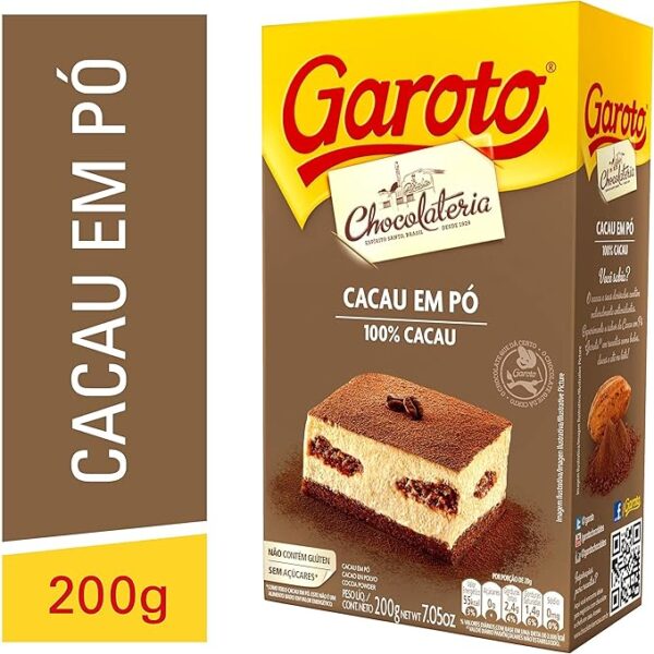 Garoto Cacau Em Pó 200G - Image 3