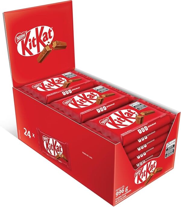 Chocolate Kit Kat ao Leite 41,5g C/24un - Nestlé - Image 2