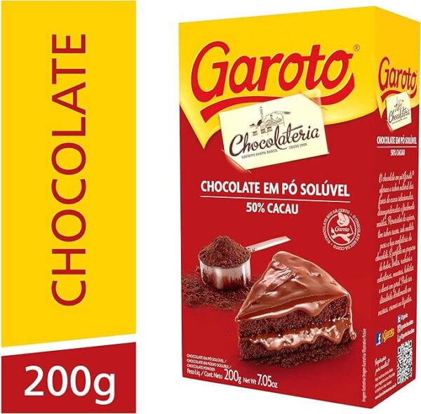 Garoto Chocolate Em Pó 200G - Image 2