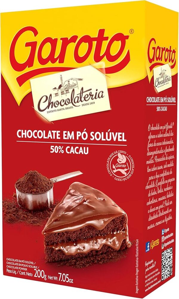 Garoto Chocolate Em Pó 200G - Image 3