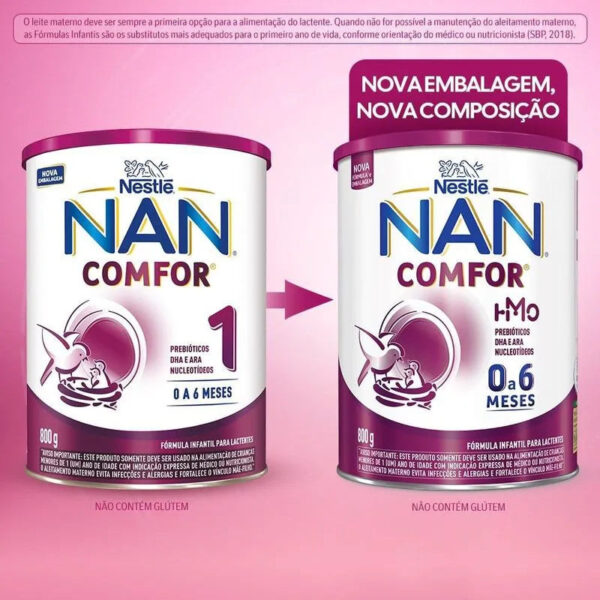 NAN Comfor de 0 a 6 meses 800g - Image 3
