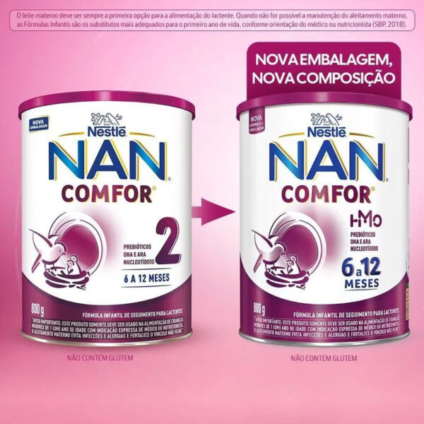 NAN Comfor de 6 a 12 meses 800g - Image 2