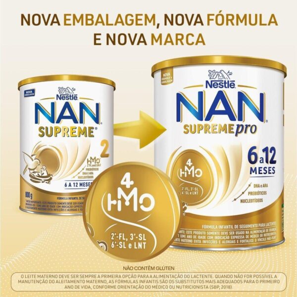 Nan Supreme Pro 6 a 12 Meses 800g - Image 4