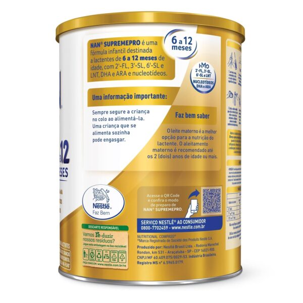 Nan Supreme Pro 6 a 12 Meses 800g - Image 3