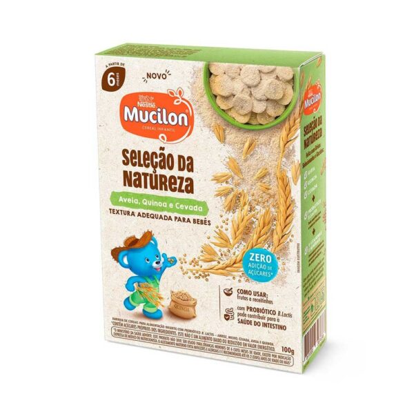 MUCILON Aveia, Quinoa e Cevada 100g - Image 2
