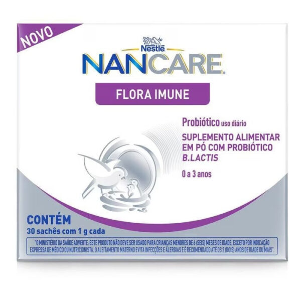 Suplemento Pediátrico NANCARE Flora Imune 30 sachês - Image 2
