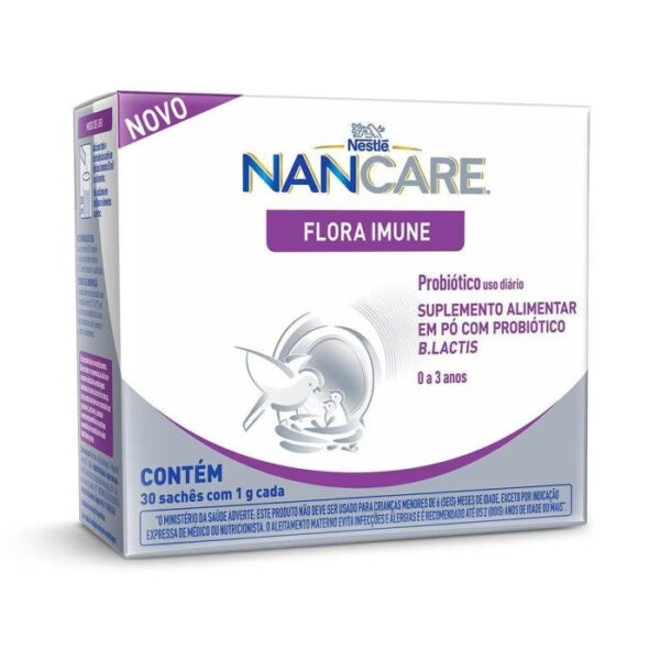 Suplemento Pediátrico NANCARE Flora Imune 30 sachês - Image 3